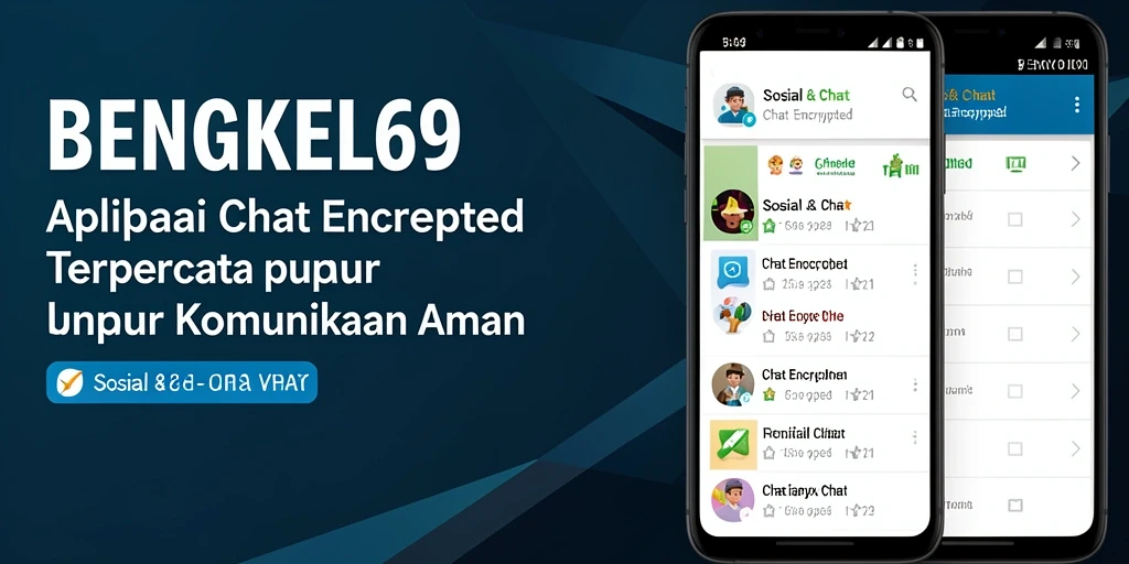 Antarmuka BENGKEL69 yang intuitif dan aman untuk chat Encrypted.
