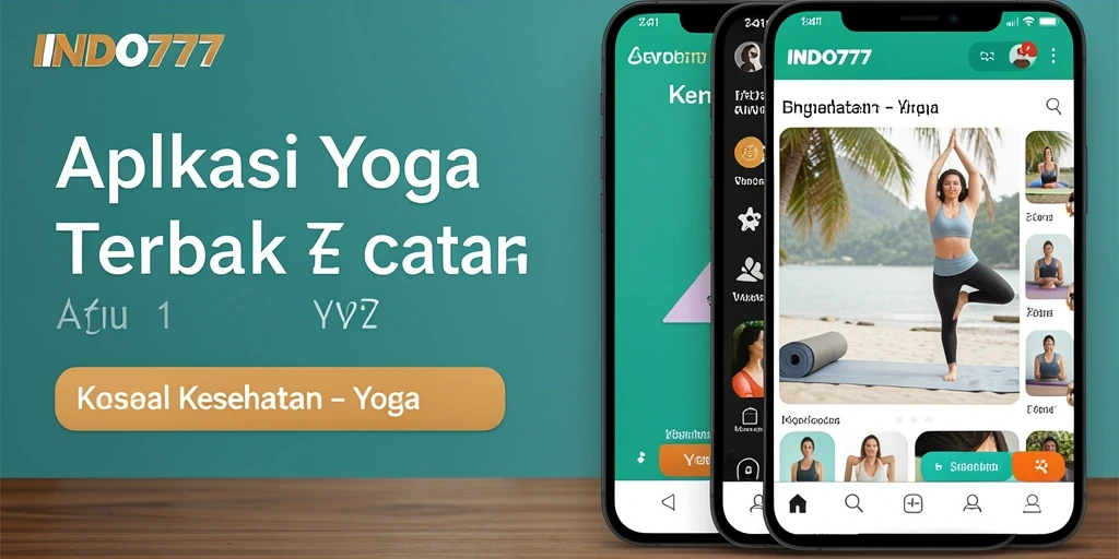Antarmuka aplikasi Yoga INDO777 yang intuitif dan menarik.