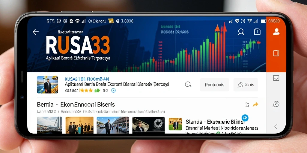 Antarmuka RUSA33 yang modern dan informatif.